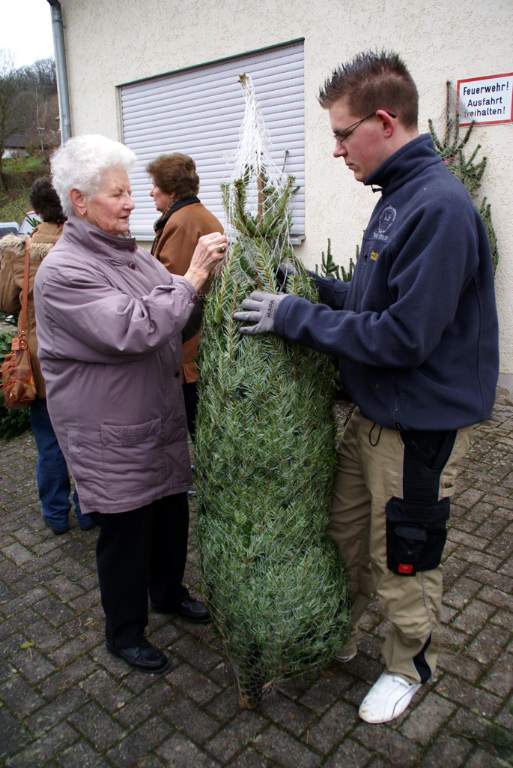 Weihnachtsbaumverkauf 2008 Bild Nr.034